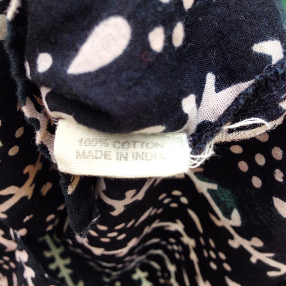 Golden Bird Abstract Tribal Print Pattern Shirt T… - image 8